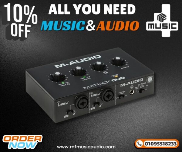 كارت صوت ام اوديو M-Audio M-Track Duo USB Audio Interface