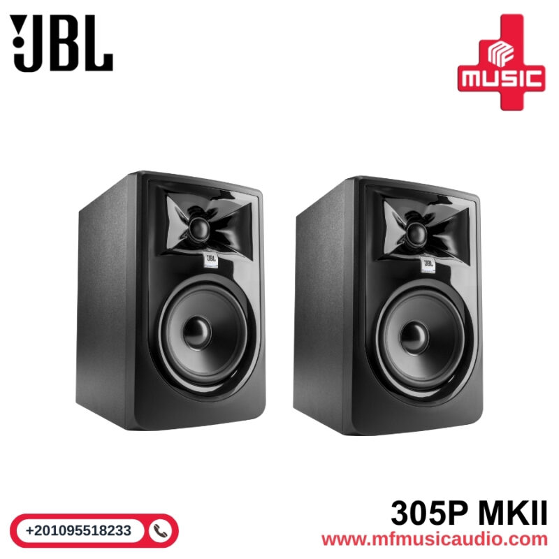 سماعات استوديو JBL Professional 305P MkII مقاس 5 بوصة