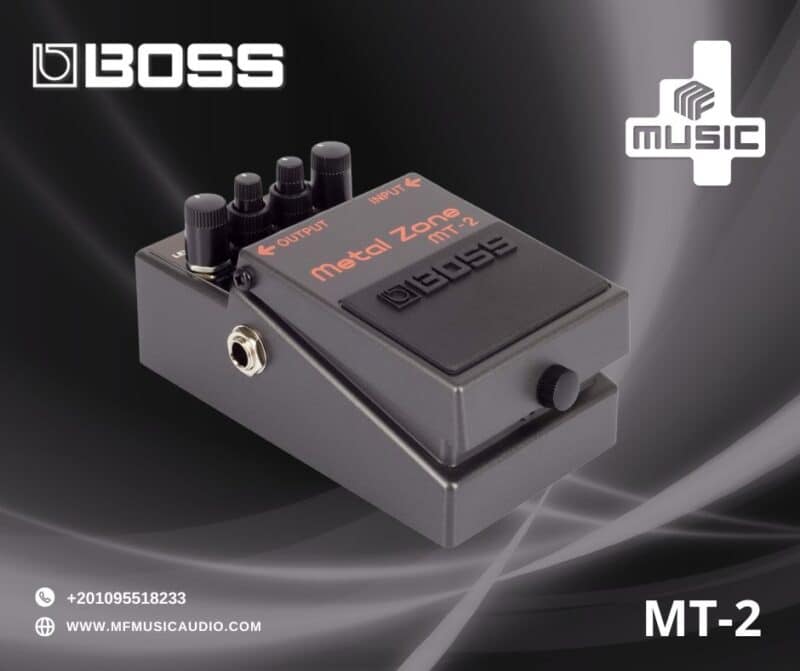 🎸 BOSS MT-2 Metal Zone – بدال تشويش معدني قوي لعازفي الجيتار!