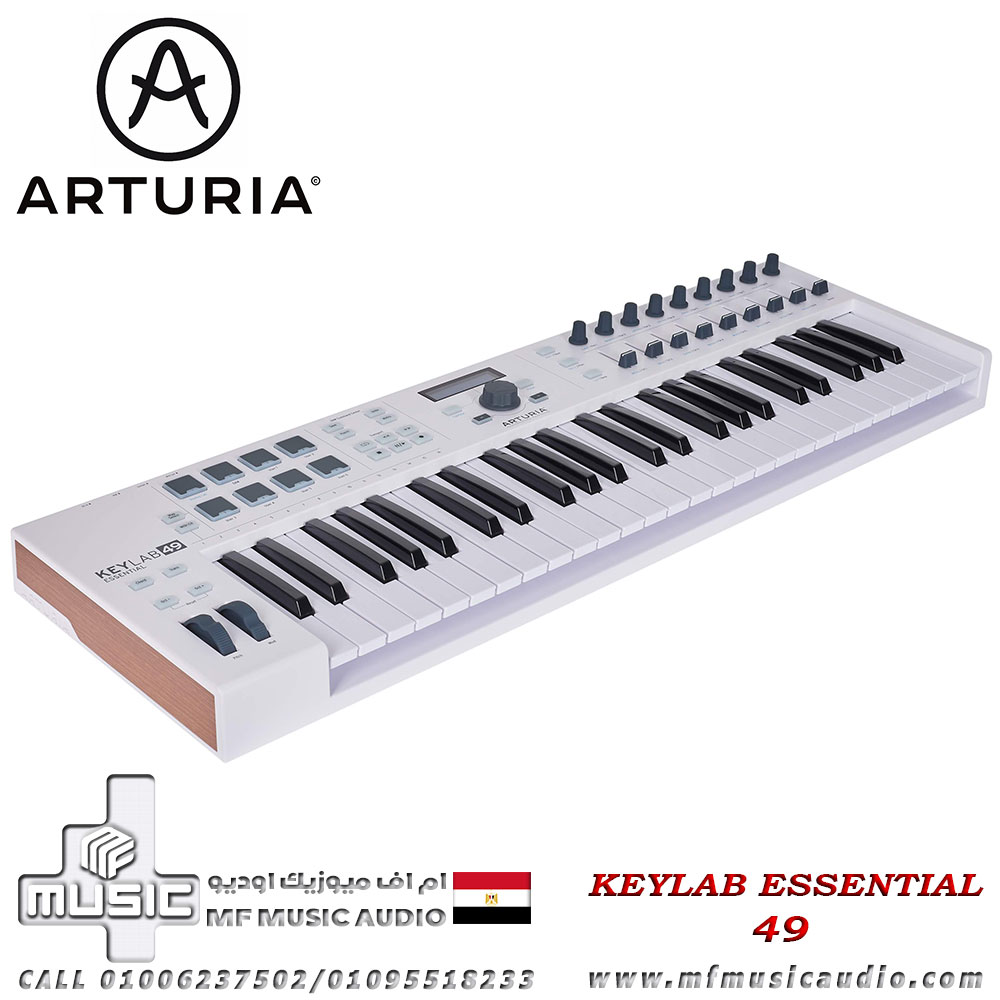 Arturia KeyLab 49 Essential Controller (White)
