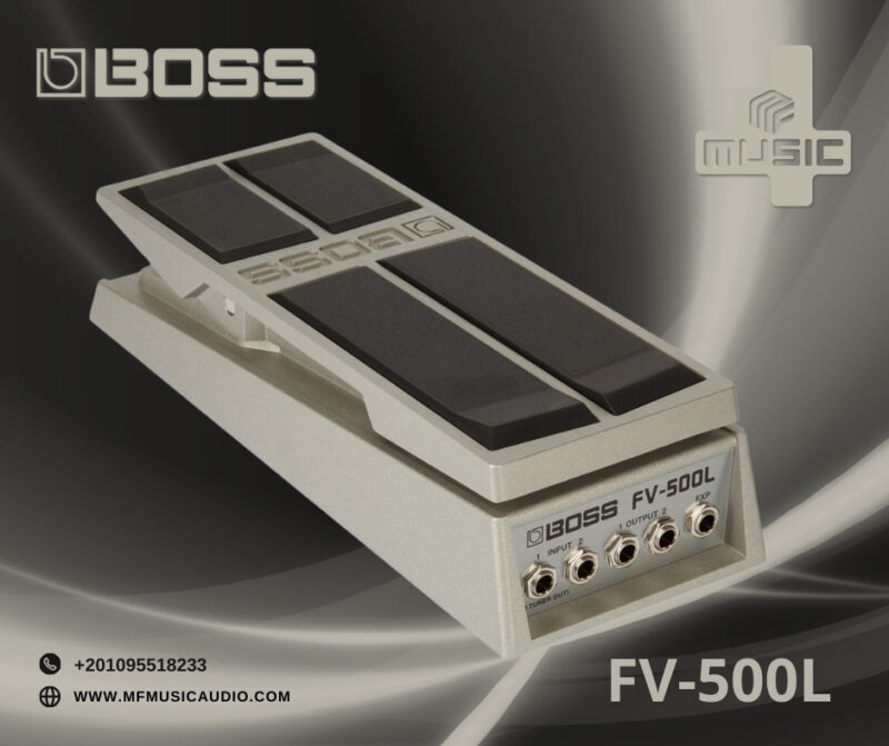 🎛️ BOSS FV-500L – دواسة تحكم في مستوى الصوت بجودة احترافية!