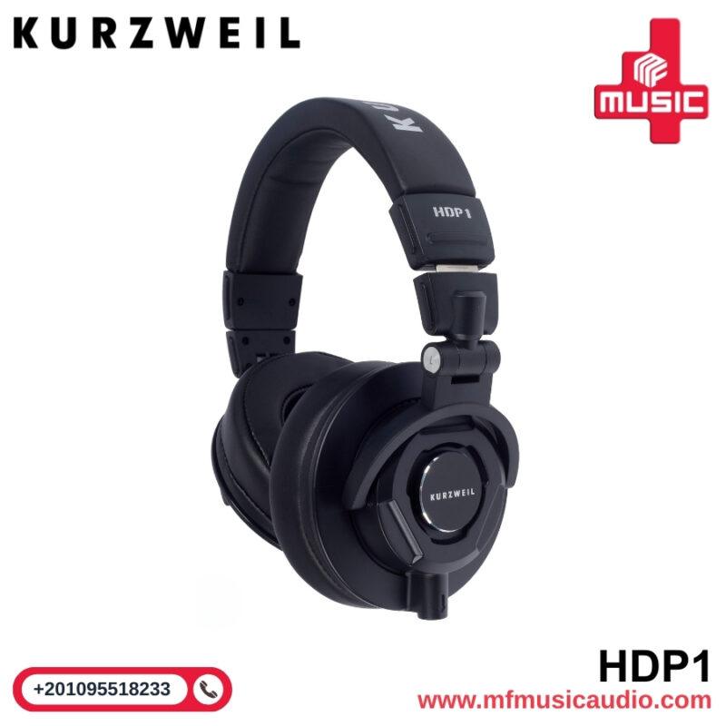 Kurzweil HDP1 – سماعة استوديو احترافية تتميز بصوت دقيق ونقي مع تصميم مريح للاستخدام الطويل