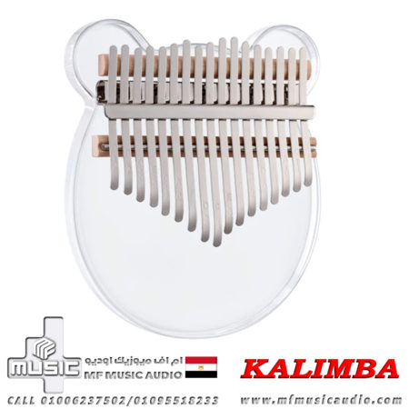 الة كاليمبا اكريليك Acrylic Kalimba Thumb Finger Piano Mbira - (Transparent) 17 Keys