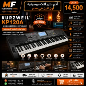 Kurzweil KP120A Arranger Keyboard – Professional 61-Key Touch-Sensitive Oriental Workstation with High-Fidelity Sound System