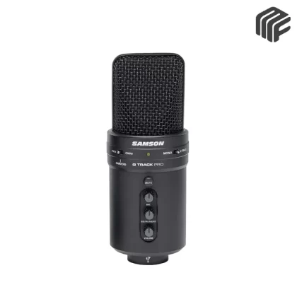 🎤 Samson G-Track Pro – ميكروفون USB احترافي متعدد الوظائف للبودكاست، التسجيلات، والبث المباشر!