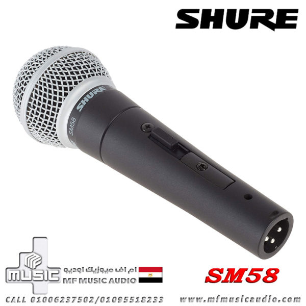 مايك شور اوريجينال اس ام 58 Shure SM58 SE-X Cardioid Dynamic Vocal Microphone