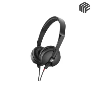 سماعات رأس دي جي واستوديو سوداء خفيفة الوزن مغلقة من الخلف بتصميم كلاسيكي موديل Sennheiser HD 25 Light Headphones - متوفر لدى MF Music Egypt