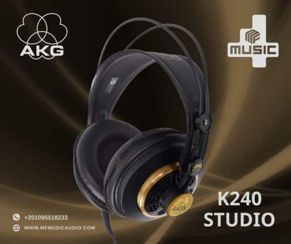 سماعات الرأس الاحترافية شبه المفتوحة K240 Studio من AKG