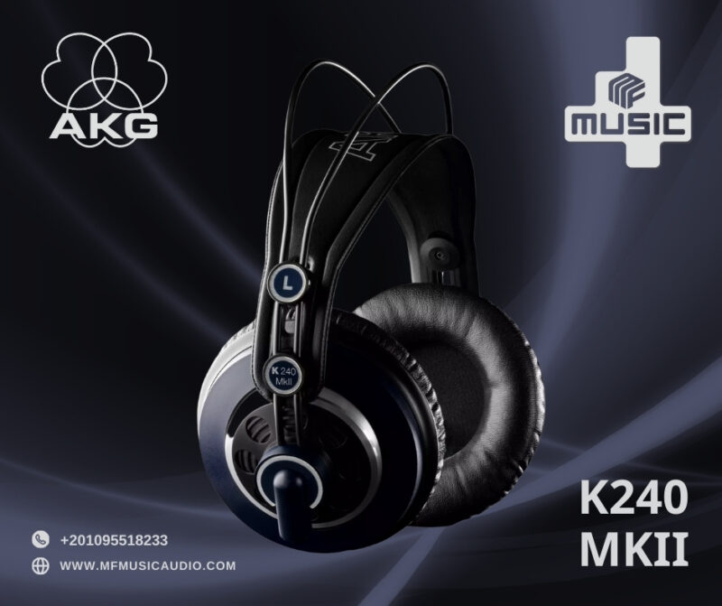 🎧 AKG K240 MKII – سماعات استوديو شبه مفتوحة بجودة صوت احترافية!