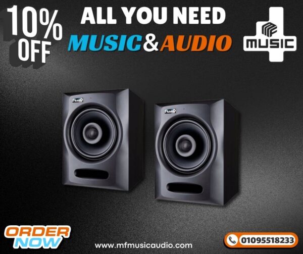 سماعات مونيتور ستوديو Fluid Audio FX50 5" 2-Way 90W Coaxial Active Studio Monitor