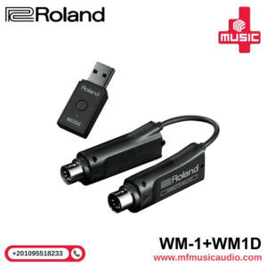 محولات ميدي لاسلكية صغيرة الحجم بمدخل 5-pin و USB موديل Roland WM-1 Wireless MIDI - متوفر لدى MF Music Egypt