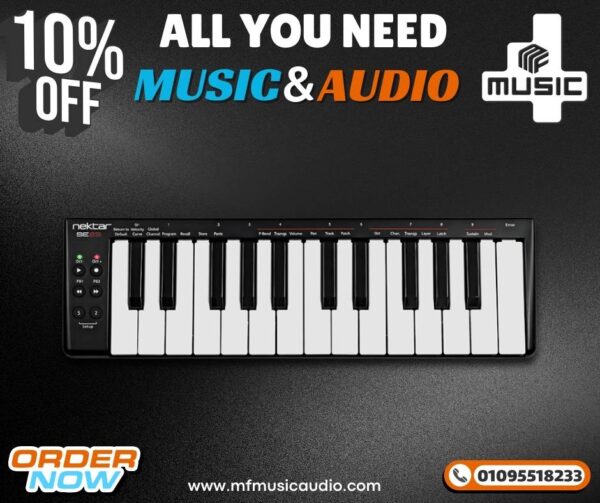 وحدة تحكم لوحة مفاتيح صغيرة  Nektar Technology SE25 Mini MIDI Keyboard Controller