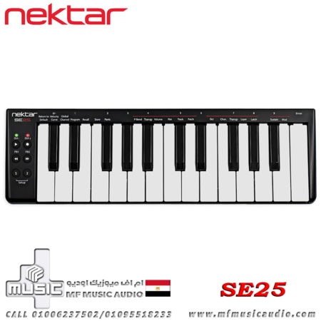 وحدة تحكم لوحة مفاتيح صغيرة Nektar Technology SE25 Mini MIDI Keyboard Controller
