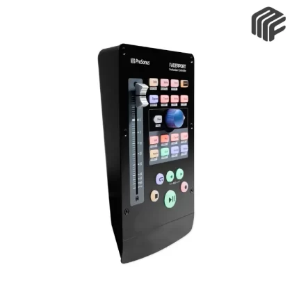 PreSonus FaderPort – وحدة تحكم USB احترافية بخافت واحد Motorized، مثالية للتحكم اليدوي في برامج DAW، توفر دقة عالية في المزج وإنتاج الموسيقى، إصدار الجيل الثاني.