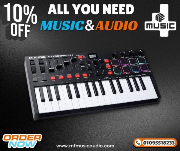 M-Audio Oxygen Pro Mini – 32 Key USB MIDI Keyboard