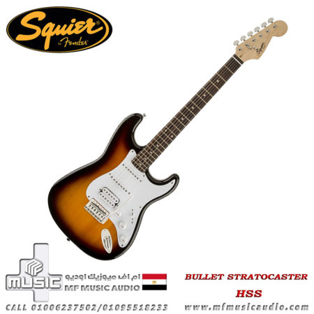 Fender Squier Bullet Stratocaster HSS LRL Brown Sunburst