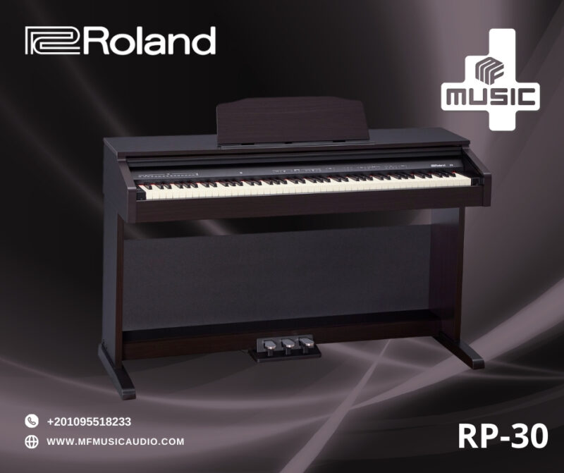 🎹 Roland RP30 – بيانو رقمي بتجربة عزف احترافية!