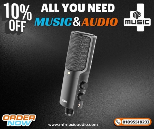 Røde NT-USB Professional USB Microphone ميكروفون USB احترافي من Røde NT-USB