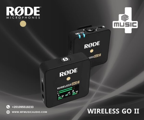 نظام ميكروفون لاسلكى مدمج من رود Wireless GO | Compact Wireless Microphone System | RØDE