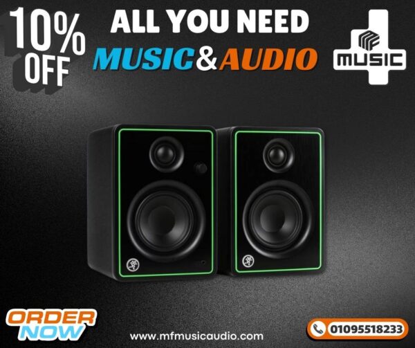 مونيتور ماكى 3 انش Mackie CR3-X (Pair)  3" Powered Multimedia Monitor Speakers