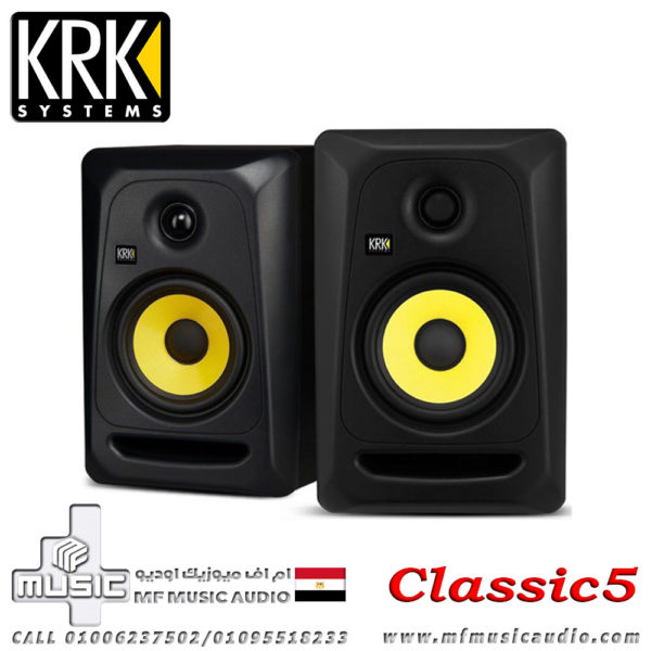 سماعات مونيتور كى ار كى كلاسيك 5 انش KRK Classic 5 Near-Field 2-Way Studio Monitor