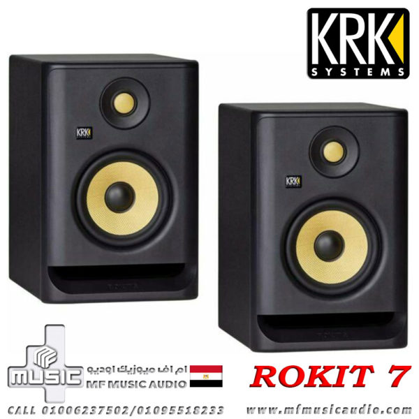 سماعات مونيتور كى ار كى روكيت 7 انش KRK ROKIT 7 G4 7" 2-Way Active Studio Monitor