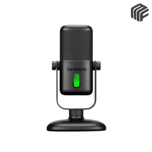 ميكروفون مكثف احترافي يو اس بي موديل Saramonic SR-MV2000 USB Mic بتصميم عصري - متوفر لدى MF Music Egypt