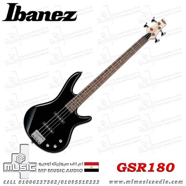 Ibanez Bass Guitar SR Gio series 4 string GSR180-BK