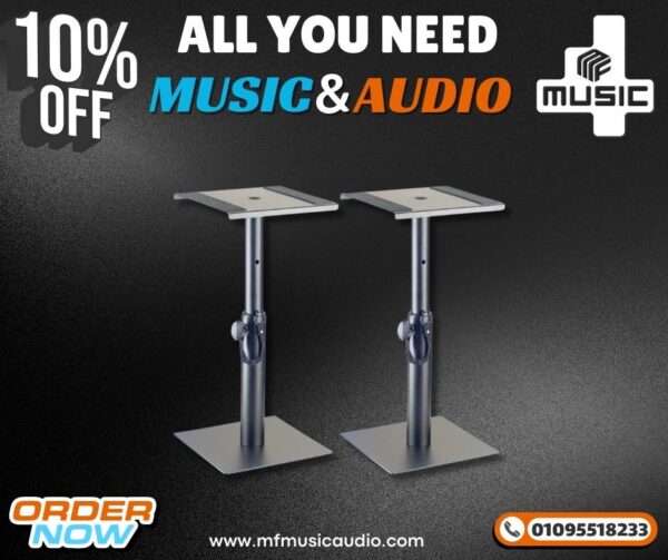 ستاند سماعات مونيتور Stagg SMOS-05 Studio Monitor Stand Set