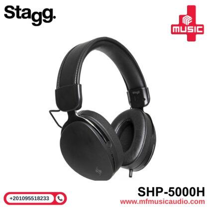 Stagg SHP5000-H سماعات استوديو احترافية بتصميم مريح وجودة صوت استثنائية لتحسين تجربة الاستماع.