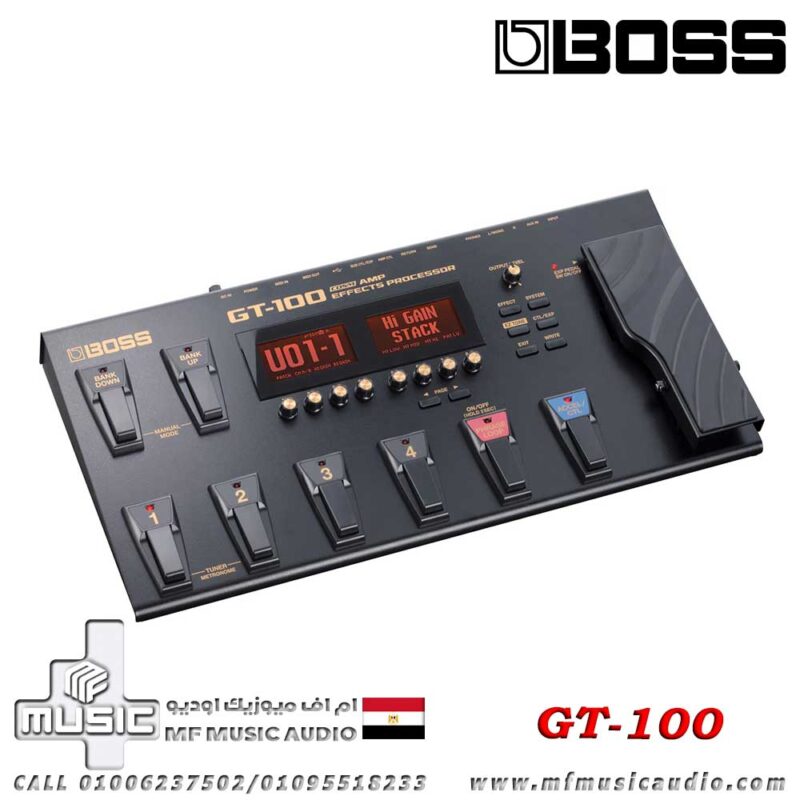 ⁦Boss GT-100 Guitar Multi-Effects Pedal⁩ - الصورة ⁦2⁩