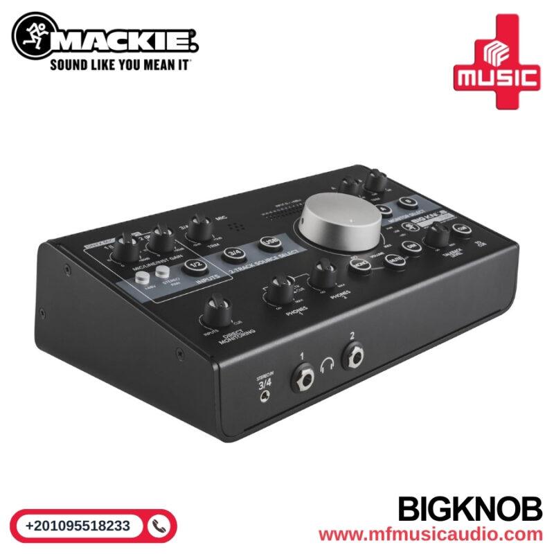 واجهة صوت وموزع إشارة Mackie Big Knob Studio، جهاز احترافي للتحكم في الصوت في استوديوهات التسجيل