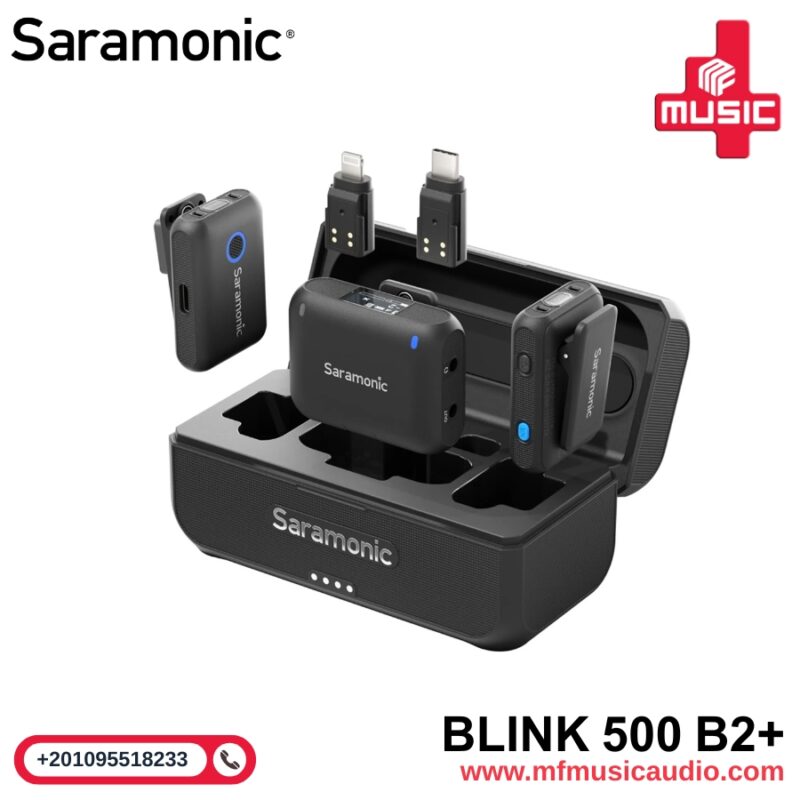 🎤 Saramonic Blink500 B2 – ميكروفون لاسلكي احترافي للبث والتسجيل! 🎶🎬