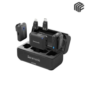 نظام ميكروفون لاسلكي مزدوج احترافي موديل +Saramonic Blink500 B2 Wireless - متوفر لدى MF Music Egypt