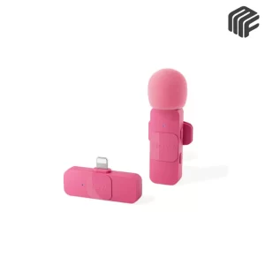 ميكروفون لاسلكي صغير للأيفون والأيباد موديل BOYA BY-V1 بفتحة لايتنينج - متوفر لدى MF Music Egypt