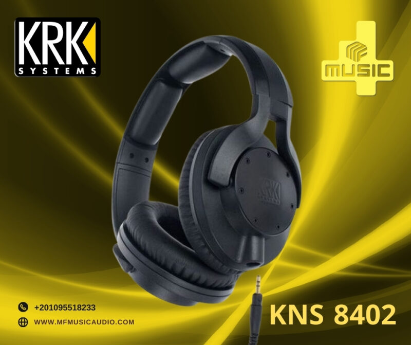 🎧 KRK KNS 8402 – سماعات استوديو مغلقة لمراقبة صوت دقيقة!