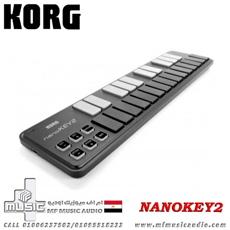 ⁦وحدة تحكم لوحة المفاتيح MIDI USB من korg nanoKEY⁩ - الصورة ⁦2⁩