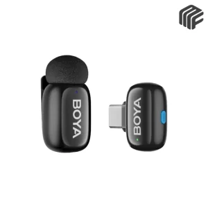 ميكروفون لاسلكي فردي Type-C موديل BOYA Mini Single Wireless Microphone USB-C بتصميم مدمج - متوفر لدى MF Music Egypt