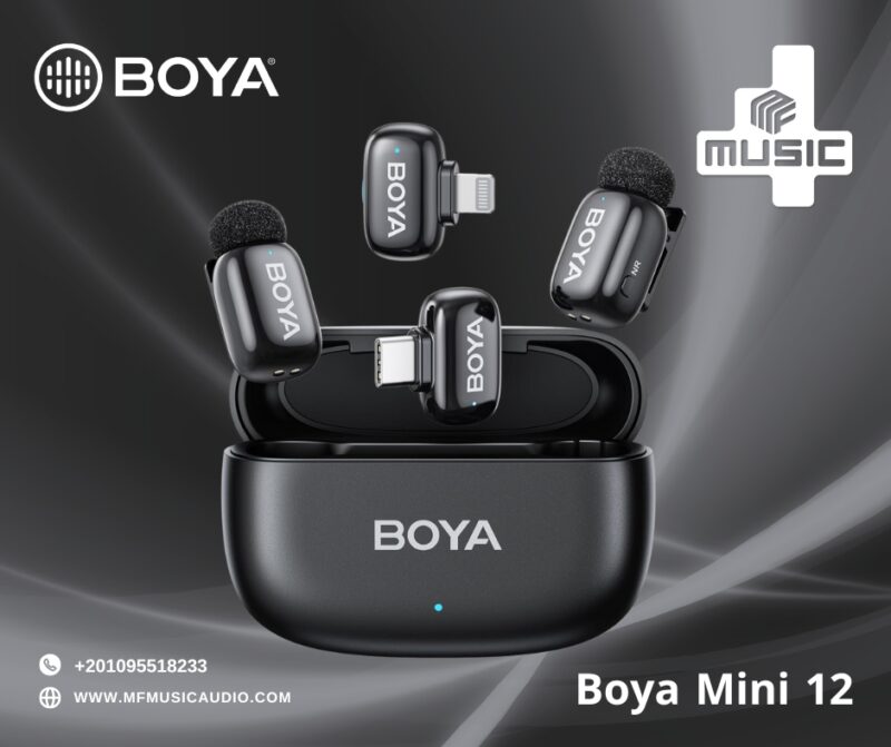 🎤 BOYA Mini Combo – حزمة ميكروفون صغيرة بجودة صوت احترافية!