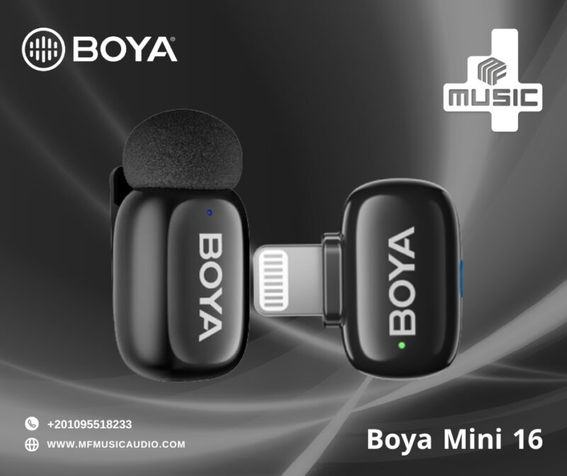 🎤 BOYA Mini Single Lightning – ميكروفون صغير بجودة احترافية!