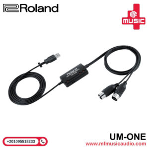 واجهة MIDI USB Roland UM-ONE MKII – مدمجة وسريعة مع اتصال MIDI عبر USB لتجربة موسيقية مبتكرة