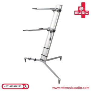 حامل أورج عمودي مزدوج ألومنيوم احترافي HQE1 فائق الثبات - MF Music Egypt