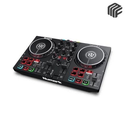 كونترولر دي جي Numark Party Mix II صغير الحجم مع ميزات احترافية للتحكم في الموسيقى والحفلات