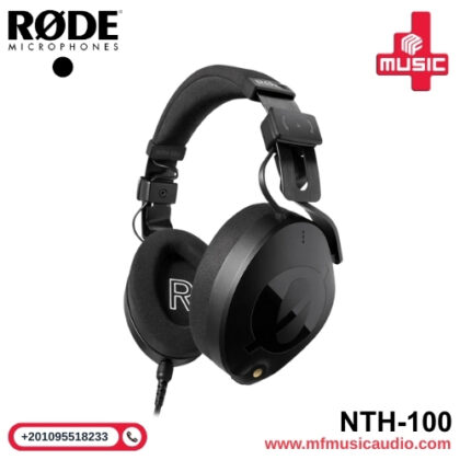 سماعات رأس Rode NTH-100 احترافية فوق الأذن بجودة صوت عالية وتصميم مريح للمونتاج والتسجيل الصوتي