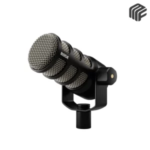 ميكروفون ديناميكي إذاعي RØDE PodMic بتصميم معدني متين وفلتر فرقعة داخلي للبودكاست - متوفر لدى MF Music Egypt