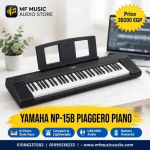YAMAHA NP-15B DIGITAL KEYBOARD BLACK