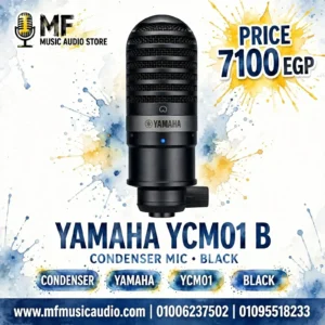 YAMAHA YCM01 BLACK CONDENSER MICROPHONE