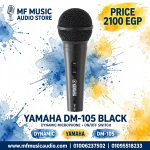 YAMAHA DM-105 BLACK MICROPHONE