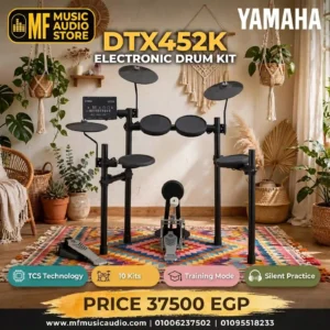 Yamaha DTX452K Electronic Drum Kit - متوفر لدى MF Music Egypt