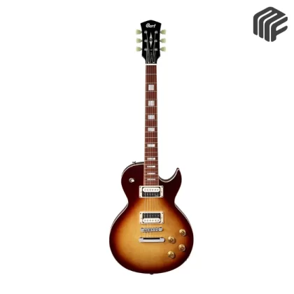 Cort CR300 ATB جيتار كهربائي لون Aged Tobacco Burst و بيكبات EMG RetroActive